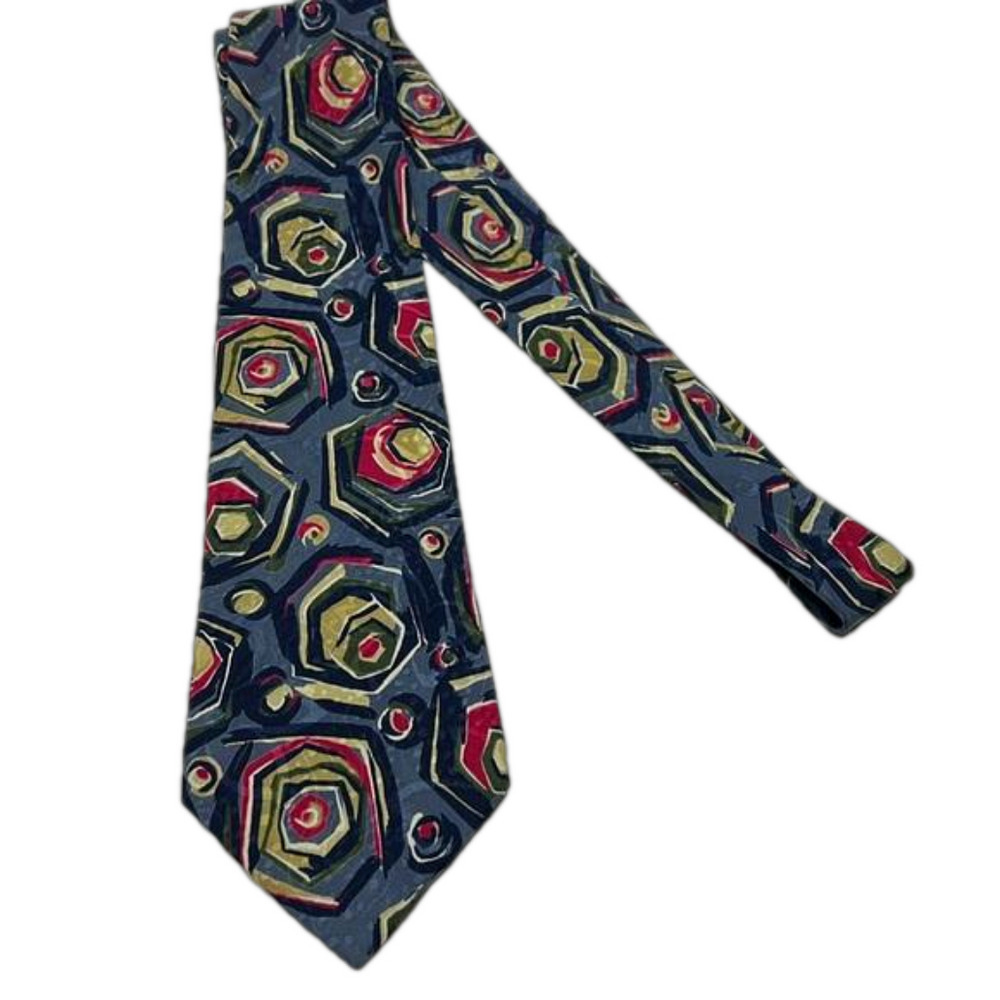 Vintage Amedeo D'Agostino Men's 100% Silk Classic Tie